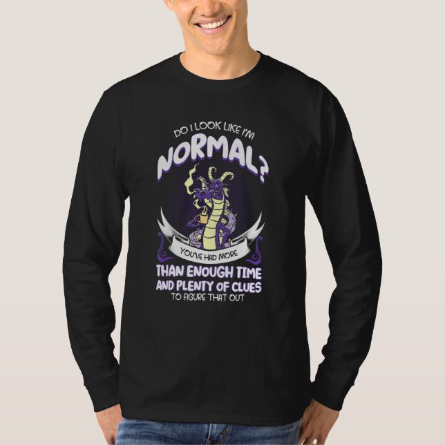 Camiseta Eu Pareço Um Dragão De Fantasia Normal (Frente)