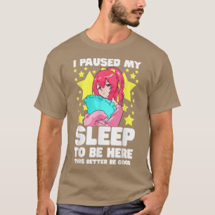 Camiseta Eu Parei O Sono Para Estar Aqui Ensinando Menina A