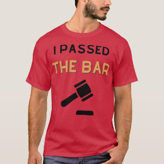Camiseta Eu Passei O Bar Engraçado De Lei