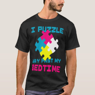 Camiseta Eu Passo A Quebra-cabeça Do Meu Puzzler Bonito De