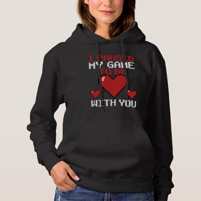Camiseta Eu Pausar Meu Jogo Para Estar Com Você Vídeo Dia D (Frente)