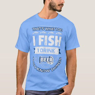 Camiseta Eu Peço Cerveja Bebida E Sei Coisas Engraçadas Vin