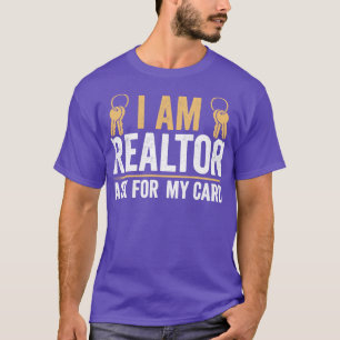 Camiseta Eu Peço Meu Agente Imobiliário Engraçado
