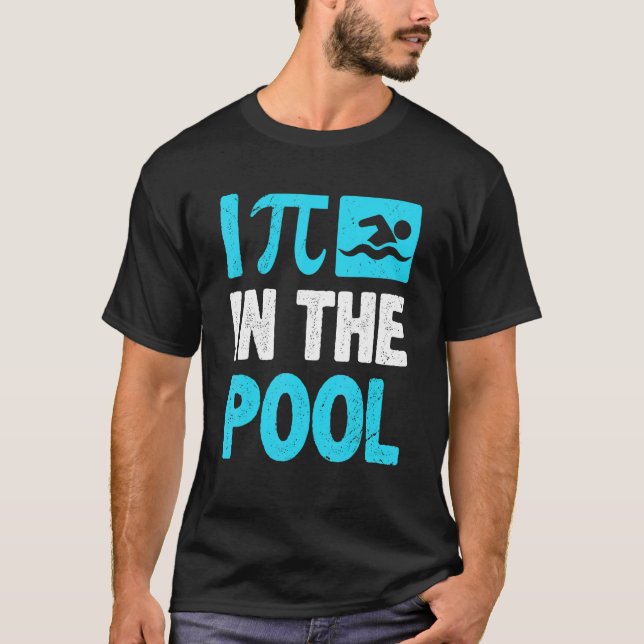 Camiseta Eu Peço Na Piscina Matemática Pun Matemático C (Frente)