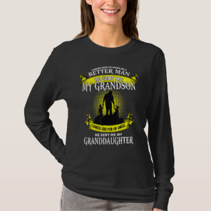 Camiseta Eu Pedi A Deus Para Me Fazer Um Homem Melhor Que E