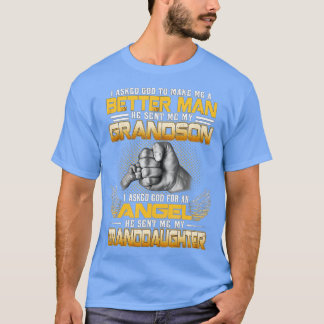 Camiseta Eu Pedi A Deus Para Me Fazer Um Homem Melhor Que E