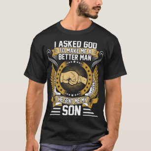 Camiseta Eu Pedi A Deus Para Tornar Melhor O Homem Me Envio
