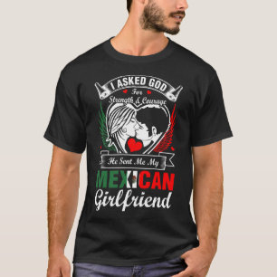 Camiseta Eu Pedi A Deus Por Namorada Mexicano