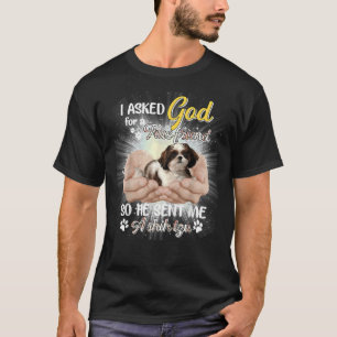 Camiseta Eu Pedi A Deus Um Amigo Verdadeiro, Então Ele Me E