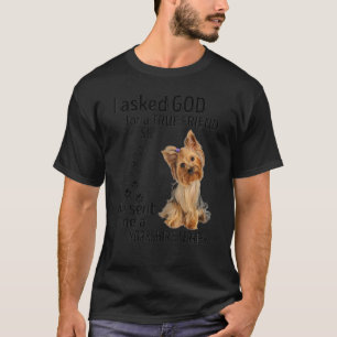 Camiseta Eu Pedi A Deus Um Amigo Verdadeiro Então Ele Me En