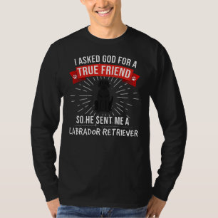 Camiseta Eu Pedi A Deus Um Amigo Verdadeiro Então Ele Me En