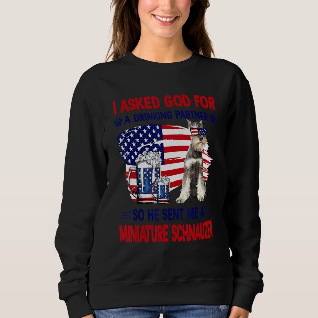 Camiseta Eu Pedi A Deus Um Parceiro Bebendo Para Ele Me Env (Frente)