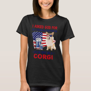 Camiseta Eu Pedi A Deus Um Parceiro Bebendo Para Ele Me Env