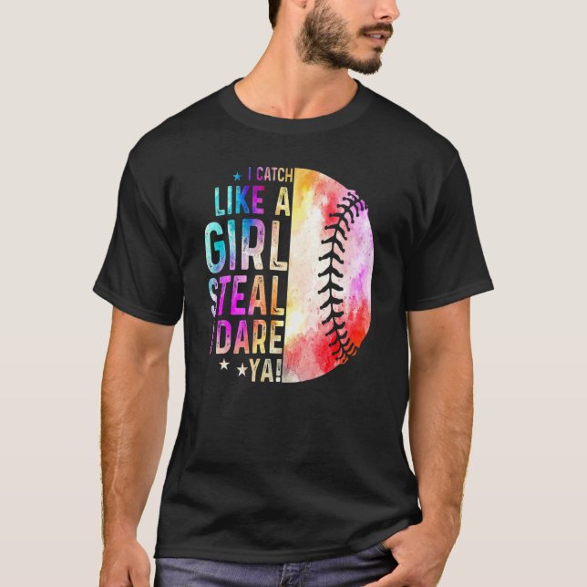 Camiseta Eu Pego Como Uma Garota Roubo Eu Desafio Você Soft (Frente)