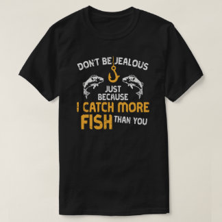 CAMISETA EU PEGO MAIS PEIXES