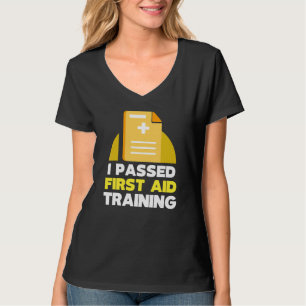 Camiseta Eu Peguei O Curso De Treinamento De Primeiros Soco
