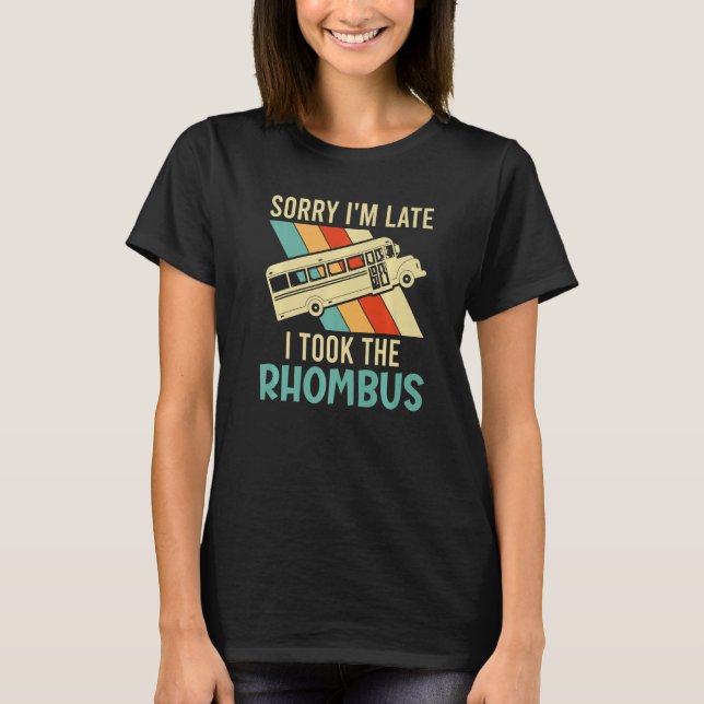 Camiseta Eu Peguei O Nerd De Matemática Rhombus Para Homens (Frente)
