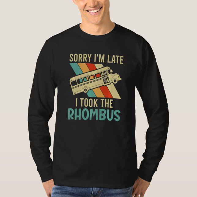 Camiseta Eu Peguei O Nerd De Matemática Rhombus Para Homens (Frente)