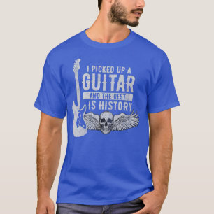 Camiseta Eu Peguei Um Violão E O Resto É História Guita