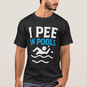 Camiseta Eu Pei Em Piscinas - Ditos Sarcásticos