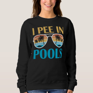 Camiseta Eu Peito Em Piscinas - Piadas Engraçadas - Ditos S