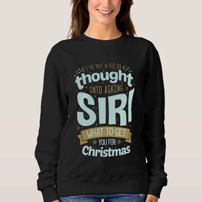 Camiseta Eu pensei bastante ao perguntar o que comprar  (Frente)