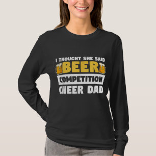 Camiseta Eu Pensei Que Ela Disse "Competição De Cerveja" "P