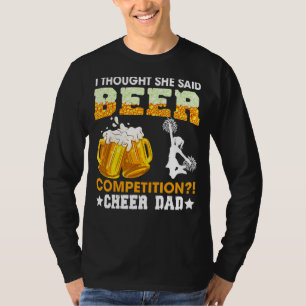 Camiseta Eu Pensei Que Ela Disse Fath De Pai De Feliz Compe