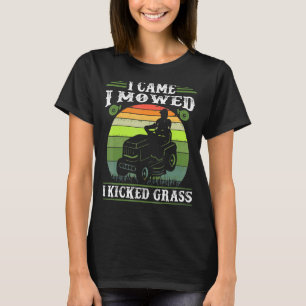 Camiseta Eu Percebi Que Eu Cheguei À Grama Para O Poder De 