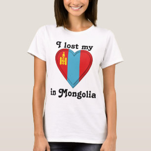 Camiseta Eu perdi meu coração em Mongolia