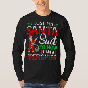 Camiseta Eu Perdi Meu Fato De Papai noel Então Agora Sou Um