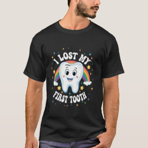 Camiseta Eu Perdi Meu Primeiro Dente Dente Engraçado