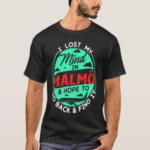 Camiseta Eu Perdi Minha Mente Em Malmö Design Para Ventilad
