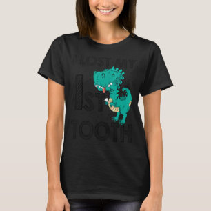 Camiseta Eu Perdi Minha Primeira Fada De Dente De Dinossaur
