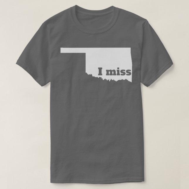 Camiseta Eu Perdi Oklahoma My Home State (Frente do Design)