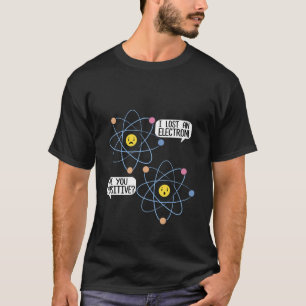 Camiseta Eu Perdi um Elétron, Você Tem Certeza Homens da Ci