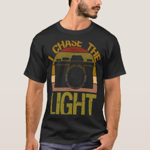 Camiseta Eu Persigo O Comprimento Focal Da Abertura Da Câme