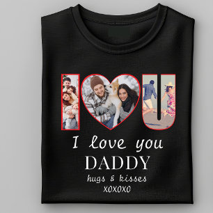 Camiseta Eu ♥ Personalidade Moderna Eu Te Amo Mamãe 3 Foto