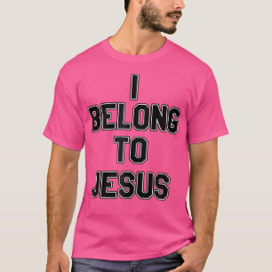 Camiseta Eu Pertenço A Jesus