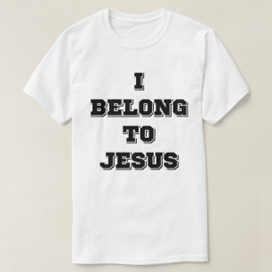 Camiseta Eu Pertenço A Jesus