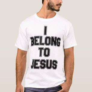 Camiseta Eu Pertenço A Jesus