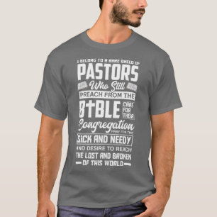 Camiseta Eu Pertenço A Uma Rara Criação De Pastores Ministr