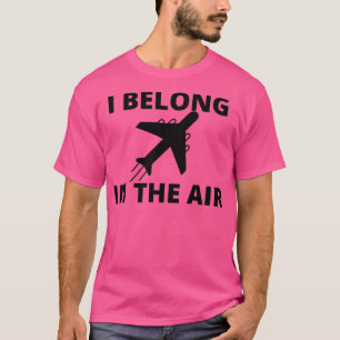 Camiseta Eu pertenço ao ar 1