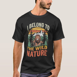 Camiseta Eu Pertenço Ao Leão Selvagem