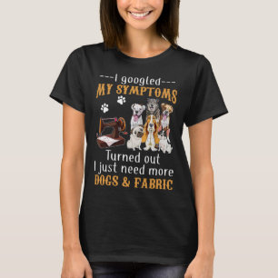 Camiseta Eu Pesquisei Meus Sintomas, Aconteceu Que Eu Só Pr
