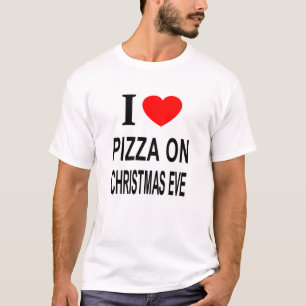 CAMISETA EU ❤️ PIZZA NO NATAL, EVENTO QUE AMO PIZZA NO CRIS