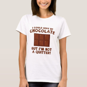 Camiseta Eu Poderia Desistir De Chocolate