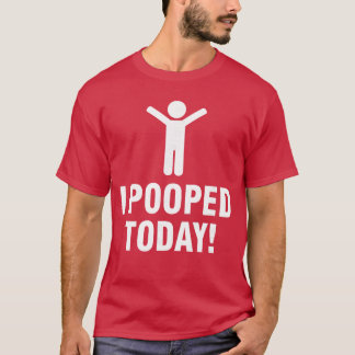 Camiseta Eu Poopedoday retrô