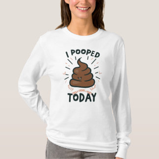 Camiseta Eu Pooptei Hoje