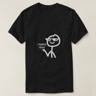 Camiseta Eu Pooptei Hoje